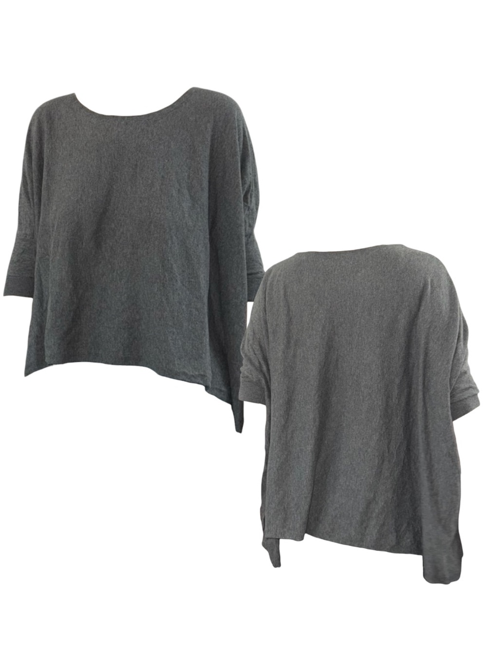 Express Gray Batwing Sweater